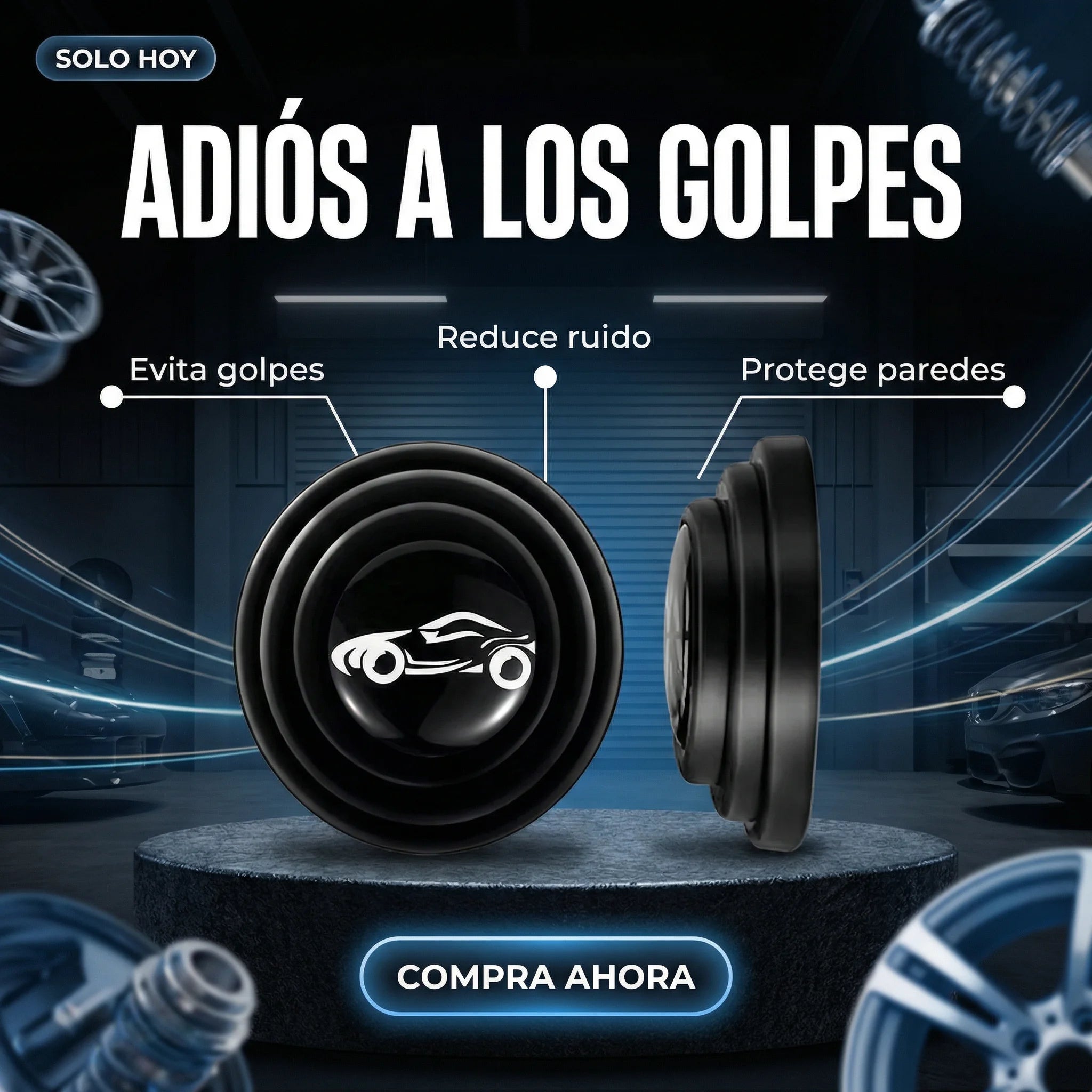 2 pack de amortiguadores